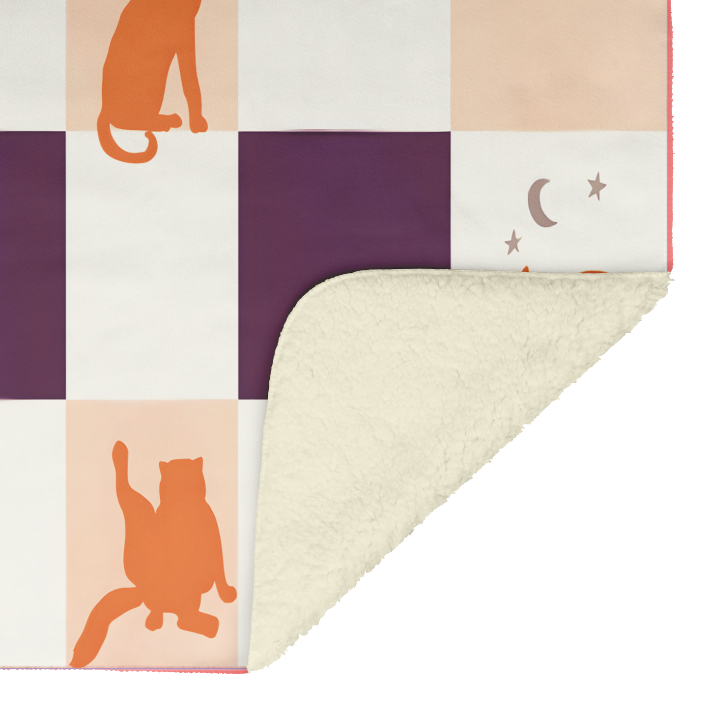 Pumpkin_Patch_Checkerboard_Fleece_Blanke_V_Blanket_Sherpa_Mockup.png