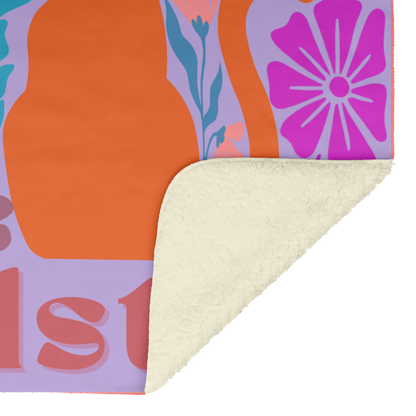 Retro_Bloom_Personalized_Blanket_V_Blanket_Sherpa_Mockup.png